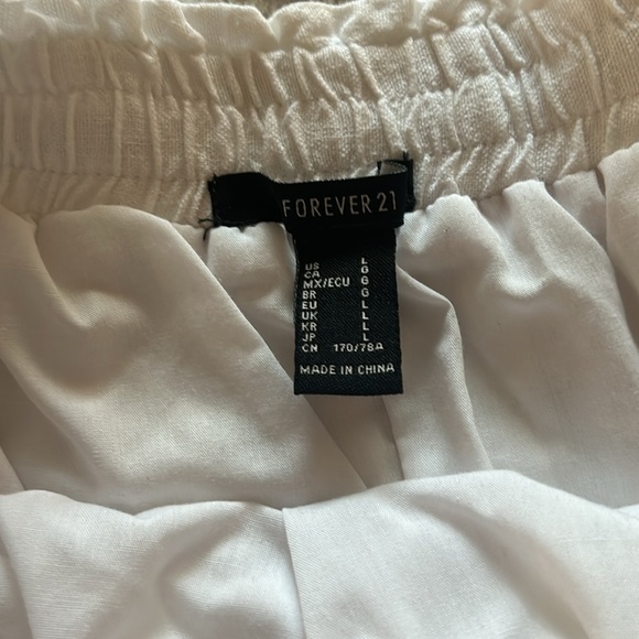 ๐ป2/$10๐ป Tiered, pleated, circle skirt, Forever 21, size L - Picture 4 of 4